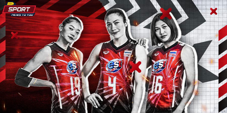 ทีมลูกยางสาวไทย เข้ารอบ VNL 2022